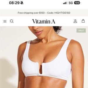 Vitamin A Bikini Top